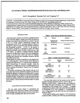 Aris P. Georgakakosl, Huaming Yao2, and Yongqing Yu3