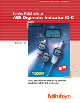 ABS Digimatic Indicator ID-C