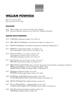 William Powhida