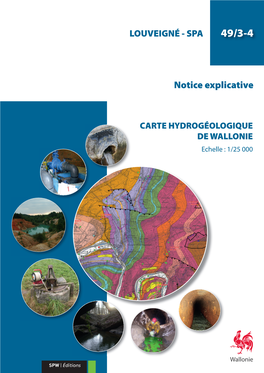 Carte Hydrogéologique De Louveigné-Spa 49/3-4