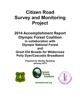 Citizen Road Survey and Monitoring Project