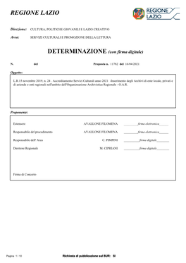 Regione Lazio