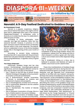 Navratri: a 9-Day Festival Dedicated to Goddess Durga