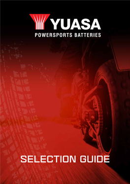 Yuasa Powersports Selection Guide