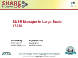 SUSE Manager in Large Scale 17220