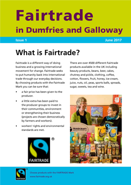 Fairtrade in Dumfries and Galloway