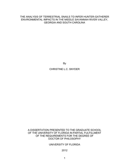 University of Florida Thesis Or Dissertation Formatting