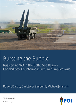 Bursting the Bubble? Russian A2/AD in the Baltic Sea Region