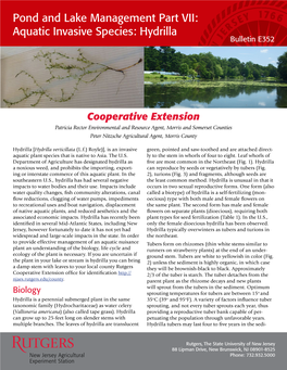 Hydrilla Bulletin E352