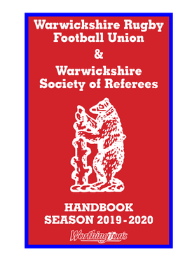 01A WRFU Handbook 2019-20 ADVERTS FRONT