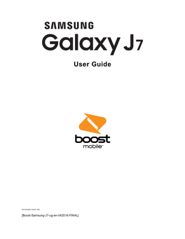 Samsung Galaxy J7 J700P User Manual