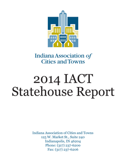 2014 IACT Statehouse Report