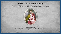 Wedding Feast at Cana