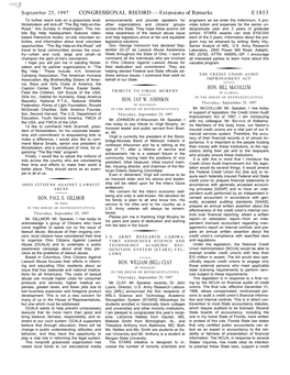 CONGRESSIONAL RECORD— Extensions Of