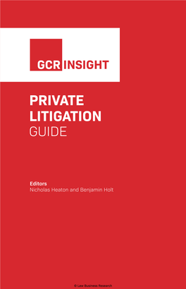 Private Litigation Guide