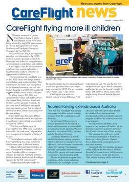 Careflight Flying More Ill Children