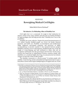Stanford Law Review Online