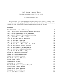 Mean Value Theorem