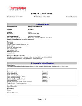 Safety Data Sheet