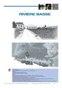Rivière Basse