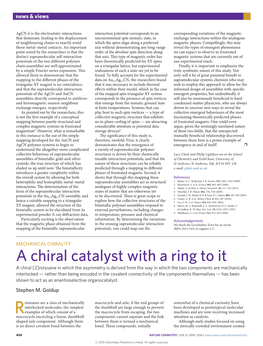 Mechanical Chirality