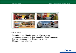 Enabling Software Process Improvement in Agile Software Development Teams And