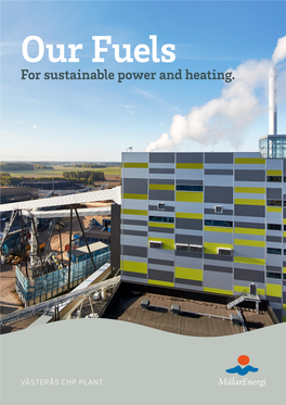 For Sustainable Power and Heating