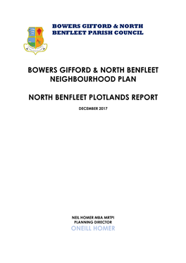 Plotlands Report