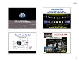 Flight to the Moon Spacecraft Attitude Control, MIT IAP 16.S585