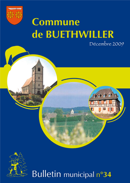 Commune De BUETHWILLER Décembre 2009