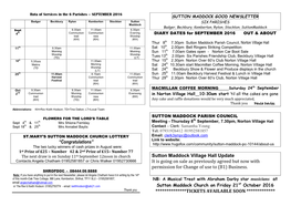 Sutton Maddock Village Hall Update It Is Going on Sale As