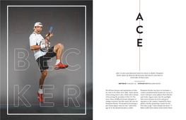 After 12 Years of Professional Tennis He Returns to Baylor. Benjamin Becker Opens up About His Life Decisions and Why He Came Back to School After All Those Years