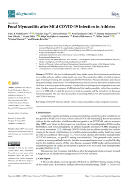 Focal Myocarditis After Mild COVID-19 Infection in Athletes