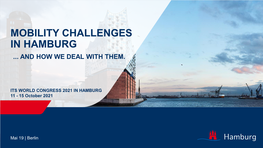 Mobility Challenges in Hamburg