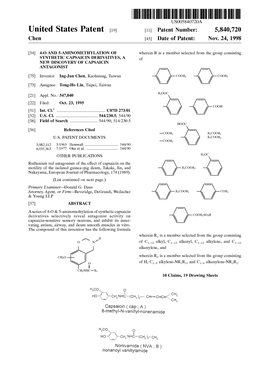 ()- R1COOR2 () (List Continued on Next Page.) Primary Examiner Donald G