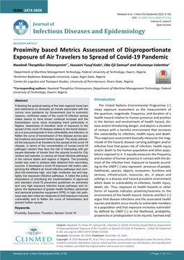 Proximity Based Metrics Assessment of Disproportionate Exposure of Air