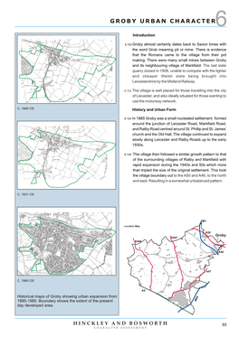 Landscape Character Assessment, Guidance Guidance: H&BBC (1997)