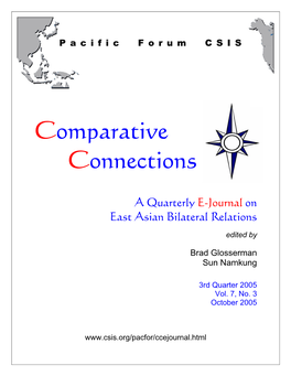 Comparative Connections, Volume 7