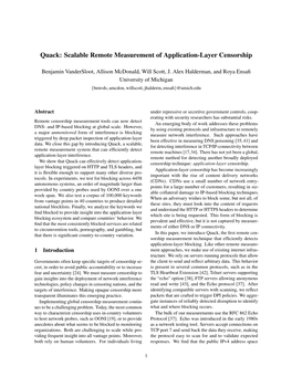 Scalable Remote Measurement of Application-Layer Censorship
