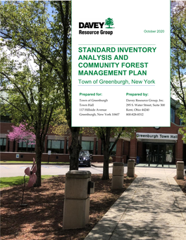 COMMUNITY FOREST MANAGEMENT PLAN Town of Greenburgh, New York