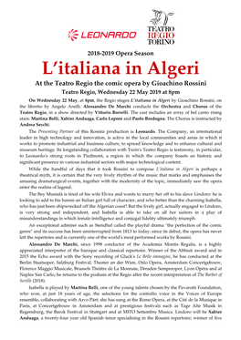 L'italiana in Algeri