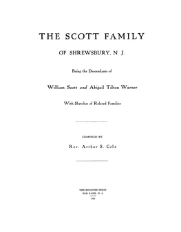 The Scott Family