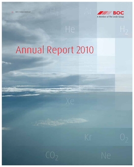 Annual Report 2010 Contents