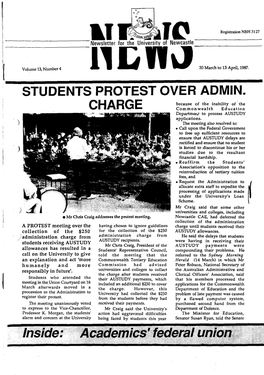 The University News, Vol. 13, No. 4, March 30 – April 13, 1987