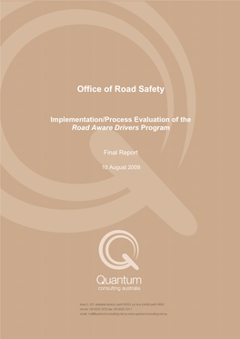 Office of Road Safety