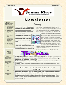 Newsletter for the Come and Meet Your Neighbours and Perhaps Gain Some  JR Walkers Meet Months of January and February