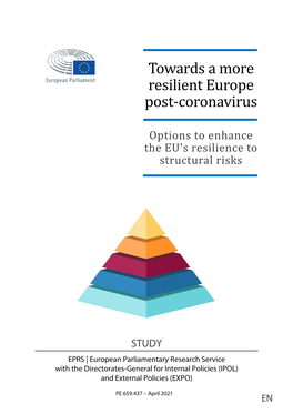 Towards a More Resilient Europe Post-Coronavirus