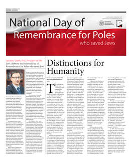 Remembrance for Poles Who Saved Jews
