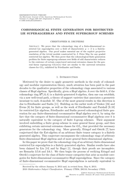 Cohomological Finite Generation for Restricted Lie Superalgebras and Finite Supergroup Schemes