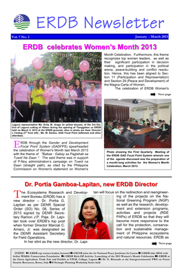 ERDB Newsletter Vol. 7 No. 1 Colored.Pub